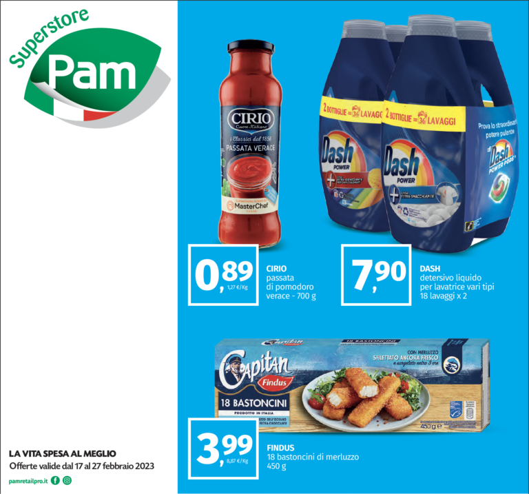 Volantino Pam Superstore Pam Retailpro