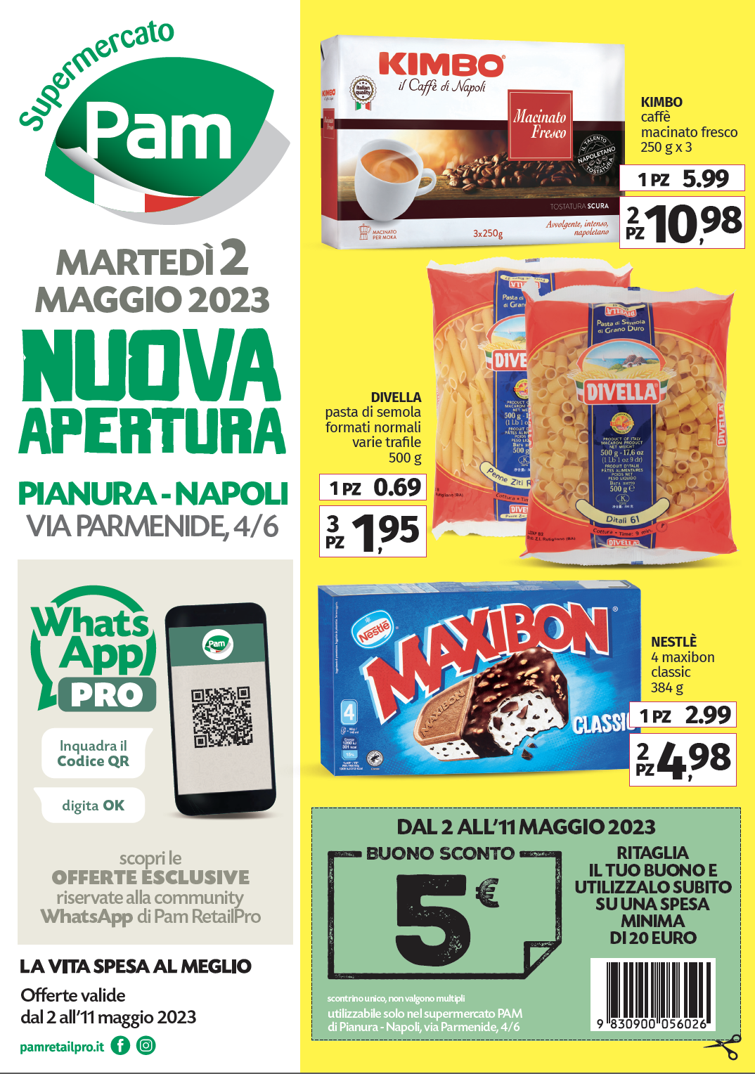 Volantino Pam Supermercato Pianura-Napoli - Pam RetailPro